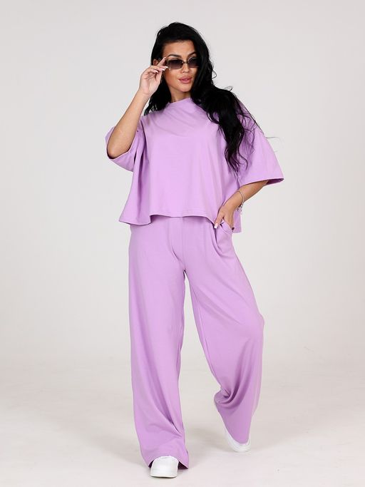 1029 ЖЕНСКИЙ СПОРТИВНЫЙ КОСТЮМ (Лаванда) - А-дина фото 2