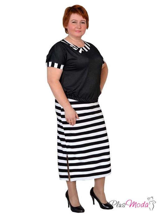 Юбка Модель №299 размеры 44-80 - Plusmoda фото 3