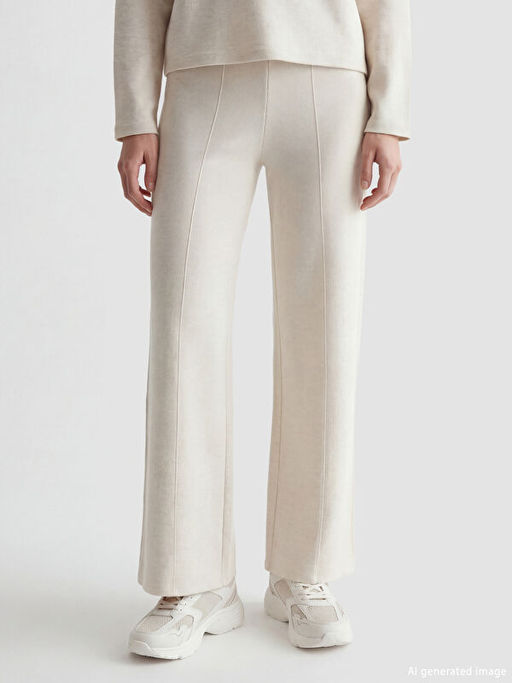 Beli Lastikli Geni? Pa?a Kad?n Pantolon