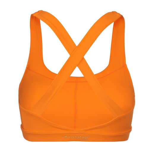 Топ спортивный ONLYTOP Comfort, размер L, оранжевый