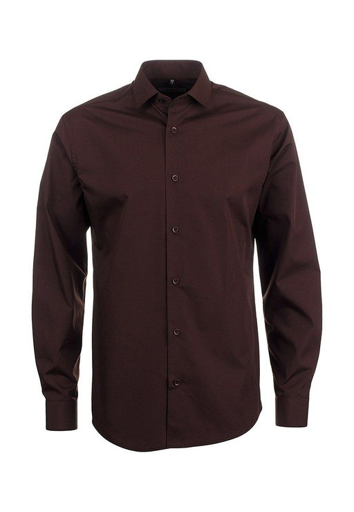 Сорочка мужская длинный рукав GREG 540/139/BR/Z фото 6