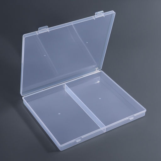 Органайзер для хранения мелочей, 56 ячеек, 21×17.2×2.5 см, прозрачный