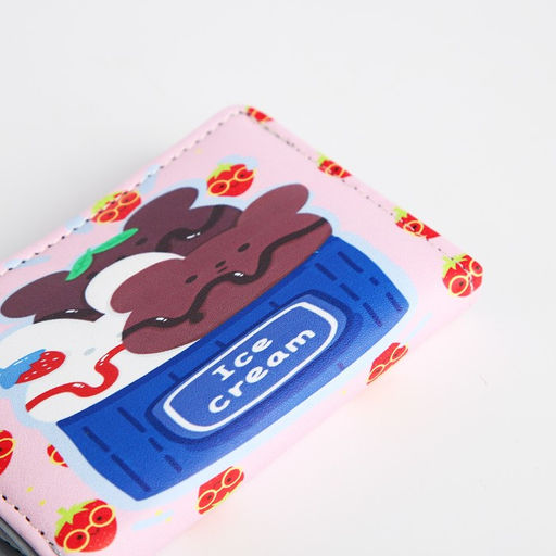 Кошелёк детский на кнопке, цвет розовый - Simaland фото 3