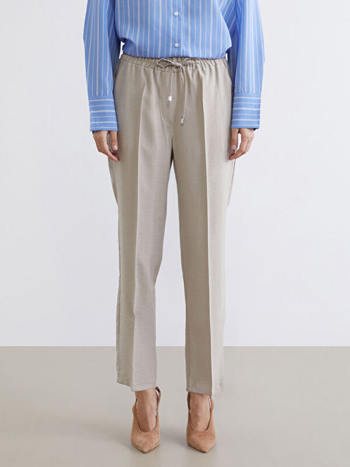 Beli Lastikli Kad?n Pantolon