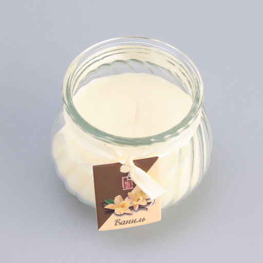 Ароматическая свеча в банке «Горшочек», 9×7.5 см, ваниль