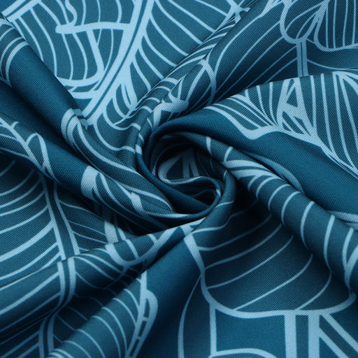 Шторы портьерные «Этель» Date palme, 145×260 см, 2 шт., 140 г/м²