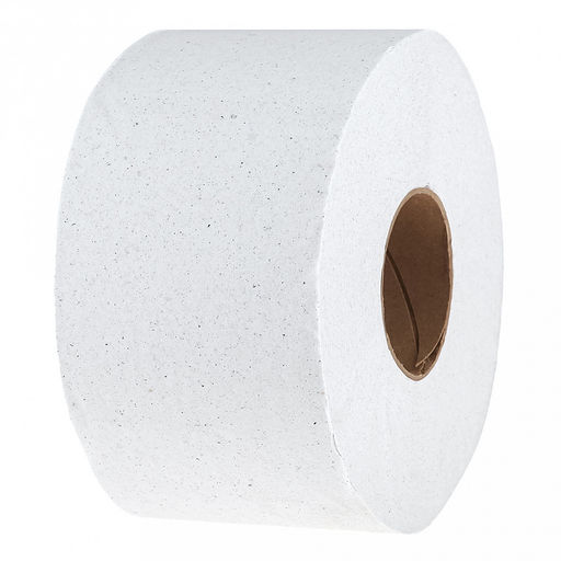 Туалетная бумага 1-слойное Стандарт 200м, облагороженная макулатура, белый, Comfy (Россия)