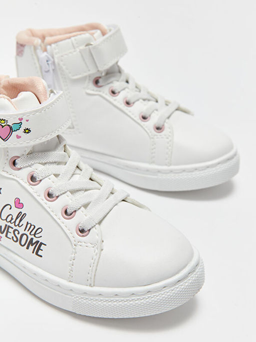 Bask?l? C?rt C?rtl? Bilek Boy K?z ?ocuk Bot - Waikiki фото 3