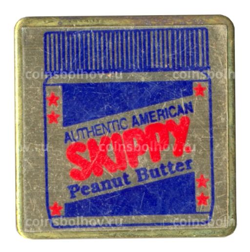 Значок рекламный Skippy