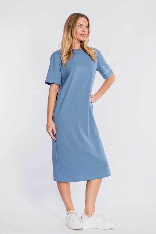 Платье М323110Пб Индиго - Елена фото 3