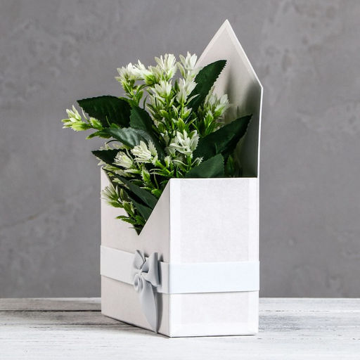 Конверт с бантиком, белый 18 х 24 х 7 см - Simaland фото 2