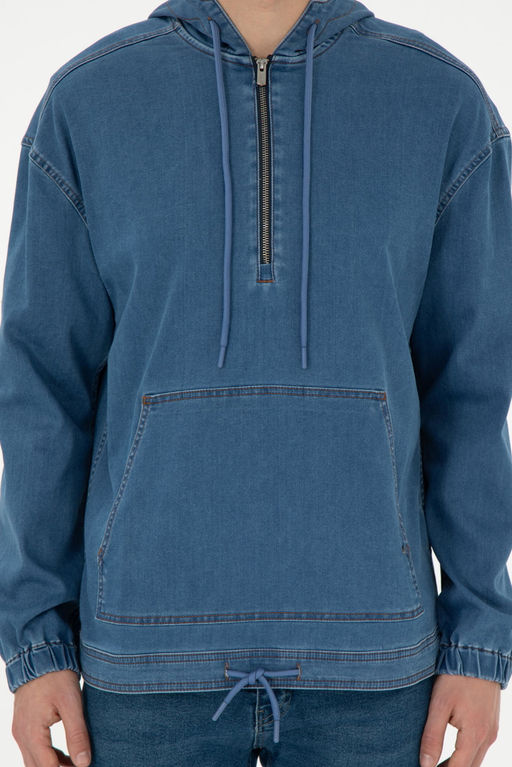 Мужская синяя джинсовая рубашка Неожиданная скидка в корзине - U.s. polo assn фото 6