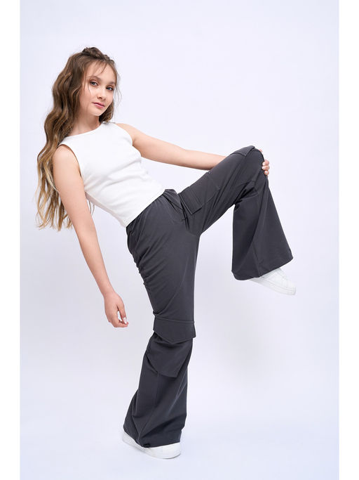 Брюки серый UZ251271335 - Nota bene фото 11