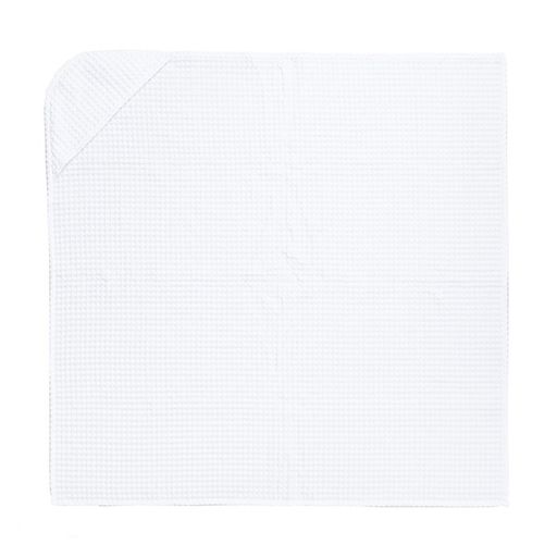 Полотенце уголок вафельное Крошка Я Boho 120х120 см, цвет белый, 100% хлопок, 290 г/м2  фото 15