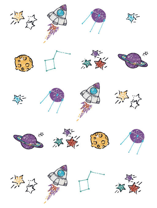 Набор для вышивания PANNA Живая картина JK-2281 Паттерн. Космос 20.5 х 30 см