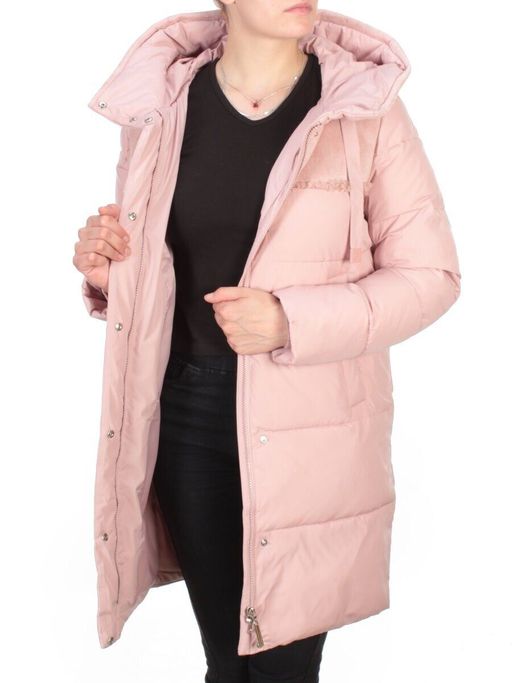 GWD21536P PINK Пальто зимнее женское PURELIFE (200 гр. холлофайбер) - Fashion фото 8