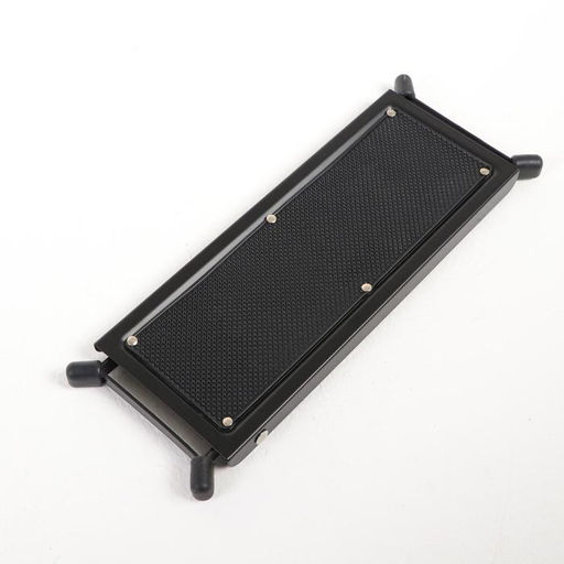 Подставка под ногу гитариста, черная, 25.5×10.5×12.5-25.5 см