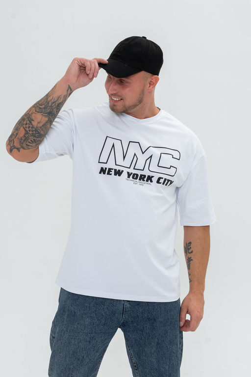 Футболка мужская 8507/1 оверсайз