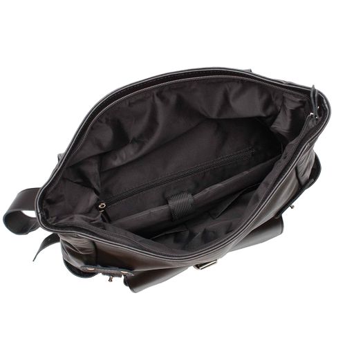 Рюкзак для ноутбука из кожи Eliot Black - Lakestone фото 5