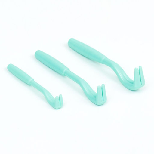 Набор выкручивателей для клещей, 3 размера, голубые - Пижон фото 4