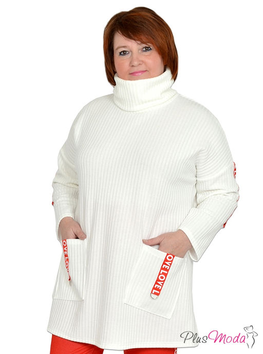 Туника Модель №576 размеры 44-84 - Plusmoda фото 2