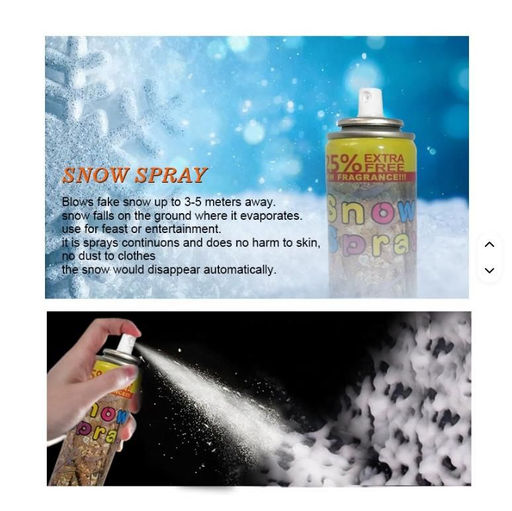 Снег, который не тает, спрей, искусственный снег 150мл