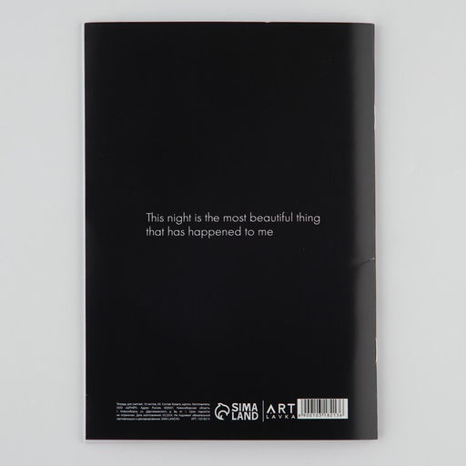 Тетрадь для скетчей А5, 16 л. 100 г/м2 Ван Гог. Звездная ночь - Artlavka фото 2