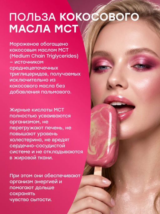 НОВИНКА! Смесь для протеинового мороженого Малиновая Матча
