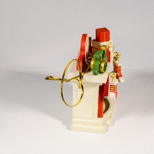 Новогодняя елочная игрушка: Камин 1013 P - Idh фото 4