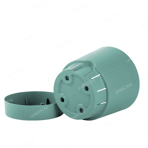 Горшок Гранд 3л D17 мята с поддоном (уп.9) - 5пласт фото 2