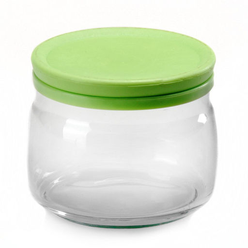 CESNI Банка с зел.пласт.крышкой 420 мл арт. 43002 SLВ (1071375)