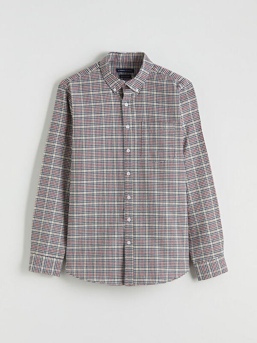 Regular Fit Ekose Erkek G?mlek