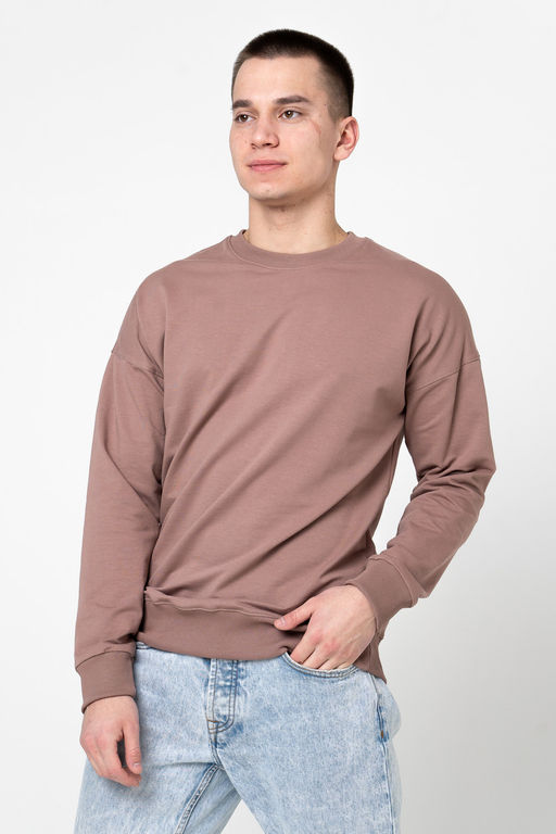 Джемпер свитшот из мягкого хлопкового футера - Solo mio фото 9