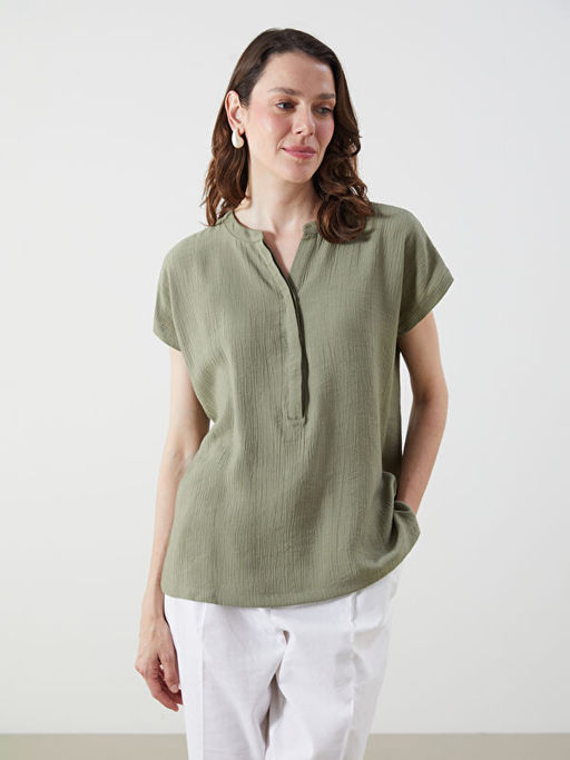 Ka??k Yaka Dokulu Bluz