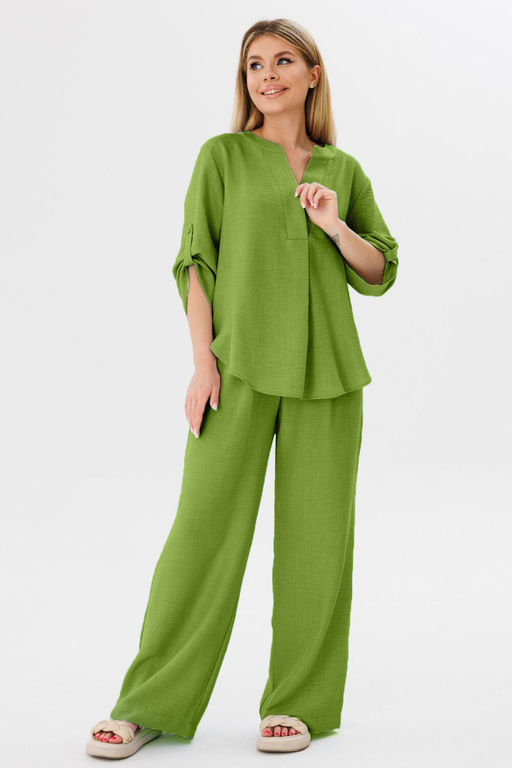 Брюки AmberA 1032-2 шартрез  фото 2