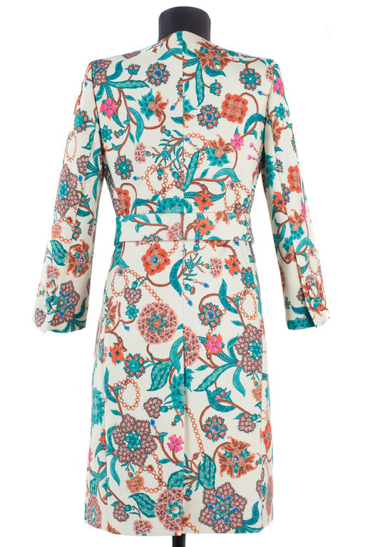 01-05204 Пальто женское демисезонное (пояс) - El podio фото 2