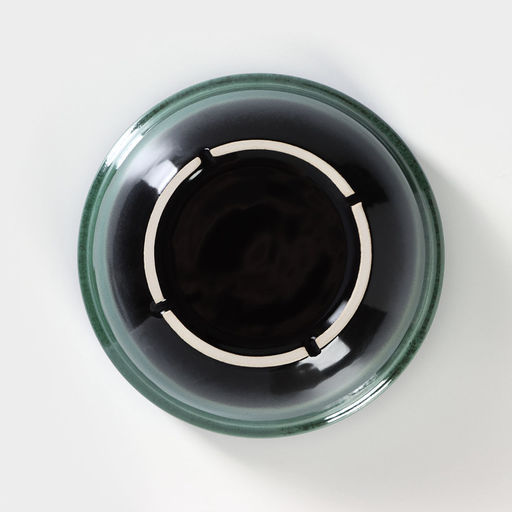 Тарелка Хорекс Verde notte, 600 мл, d=15.5 см, фарфор, бирюзовая