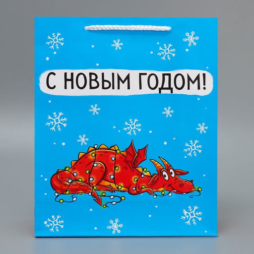 Пакет ламинированный вертикальный Сгораю для тебя, ML 21 х 25 х 8 см - Доступные радости фото 4