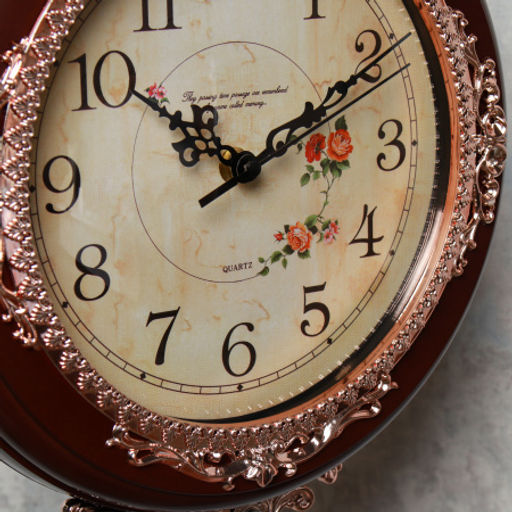 Часы настенные двухсторонние Вокзальные 19х35 см / 9887B /уп 6/