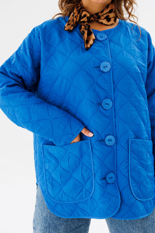 Куртка Anastasia 1138 индиго фото 3