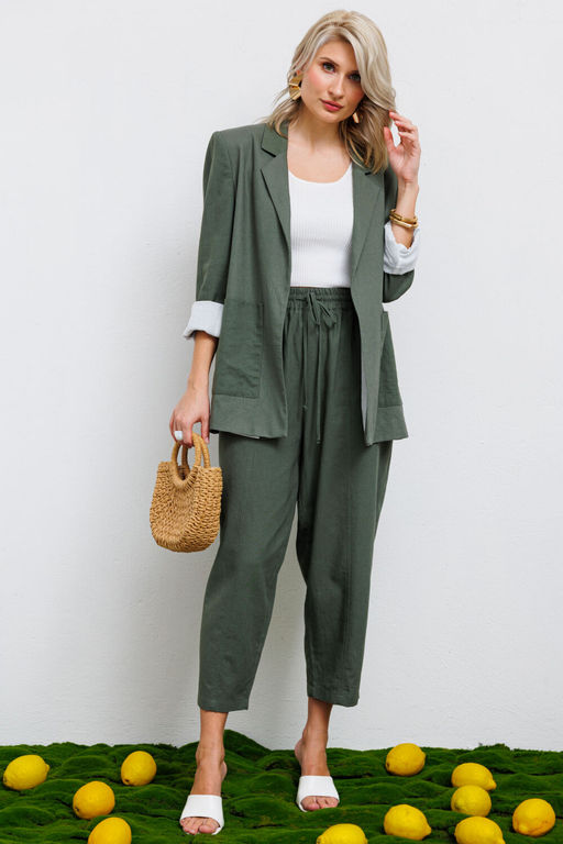 Жакет KOKOdea 7.17 хаки  фото 5