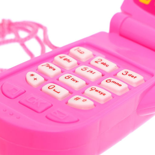 Музыкальный телефончик «Самой стильной», световые и звуковые эффекты, МИКС