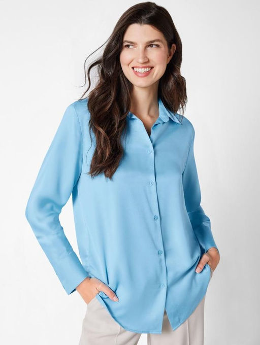 Атласная блузка ESMARA