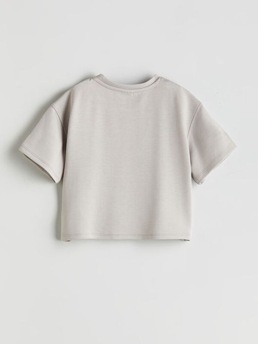 Bisiklet Yaka Soft Touch K?z ?ocuk Ti??rt