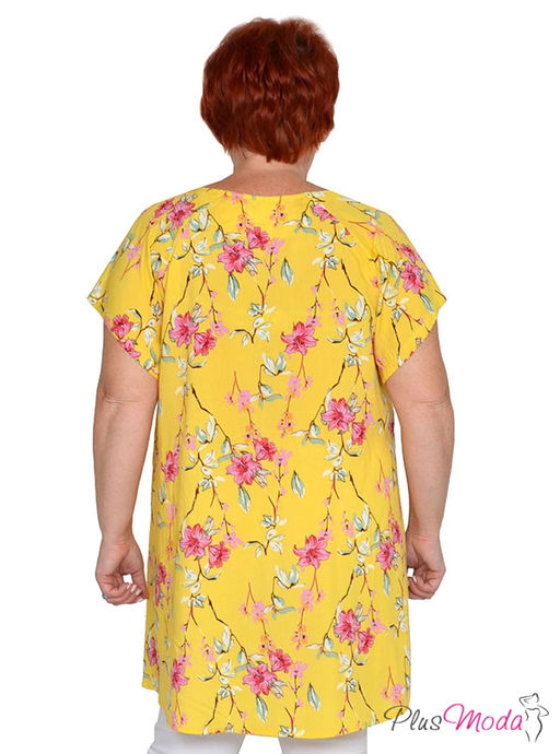 Туника Модель №1453 размеры 44-84 - Plusmoda фото 4
