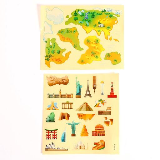 Развивающий набор Глобус - изучаем мировые достопримечательности - Эврики фото 8