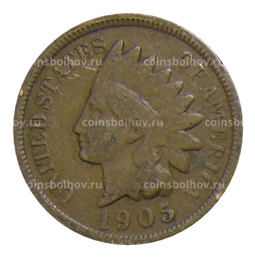 1 цент 1905 года США