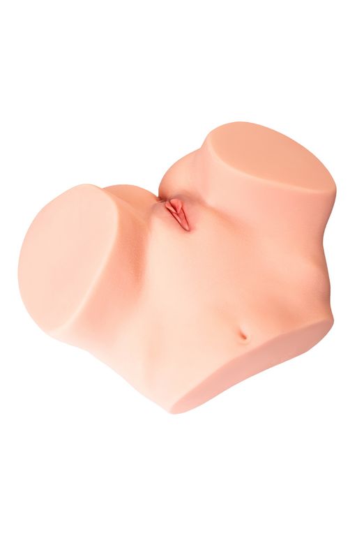 Мастурбатор реалистичный двойным слоем KOKOS HANNA ONAHOLE 001, TPR, телесный, 36,5 см  фото 3