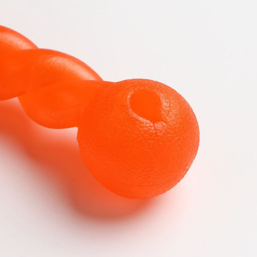 Игрушка Плетёнка большая, 29 см, каучук, красная - Пижон фото 3