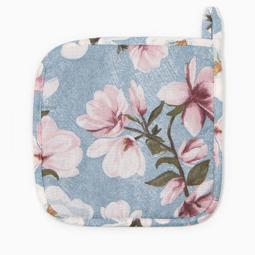 Прихватка Доляна Магнолия 19х19см, рогожка 158 г/м2, 50% хл, 50% пэ  фото 2